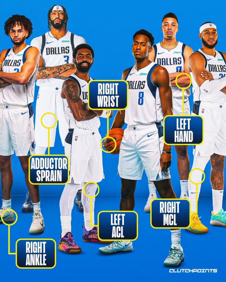 betvictor伟德官方网站-独行侠媒体晒上赛季伤病潮：黑暗时刻 能打球的就剩8人了