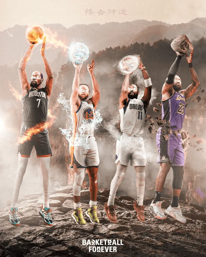 betvictor伟德-过去两赛季场均25+球员三分命中率排行：詹杜库+欧文